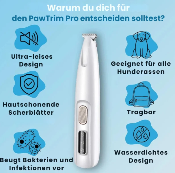 PawTrim Pro™ - Schmerzfreie Pfotenpflege in Sekundenschnelle